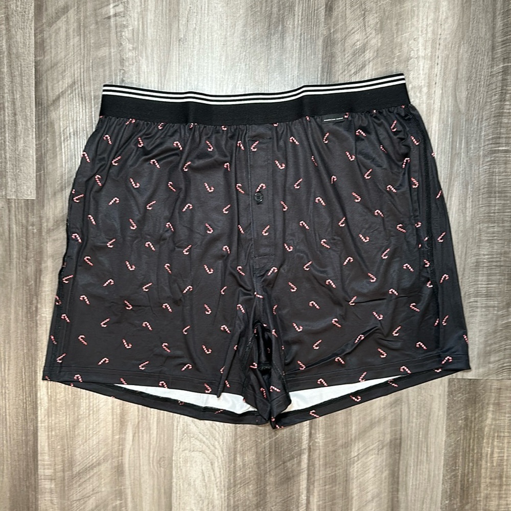 American Eagle Candy Cane Ultra Soft Pocket Boxer - Medium